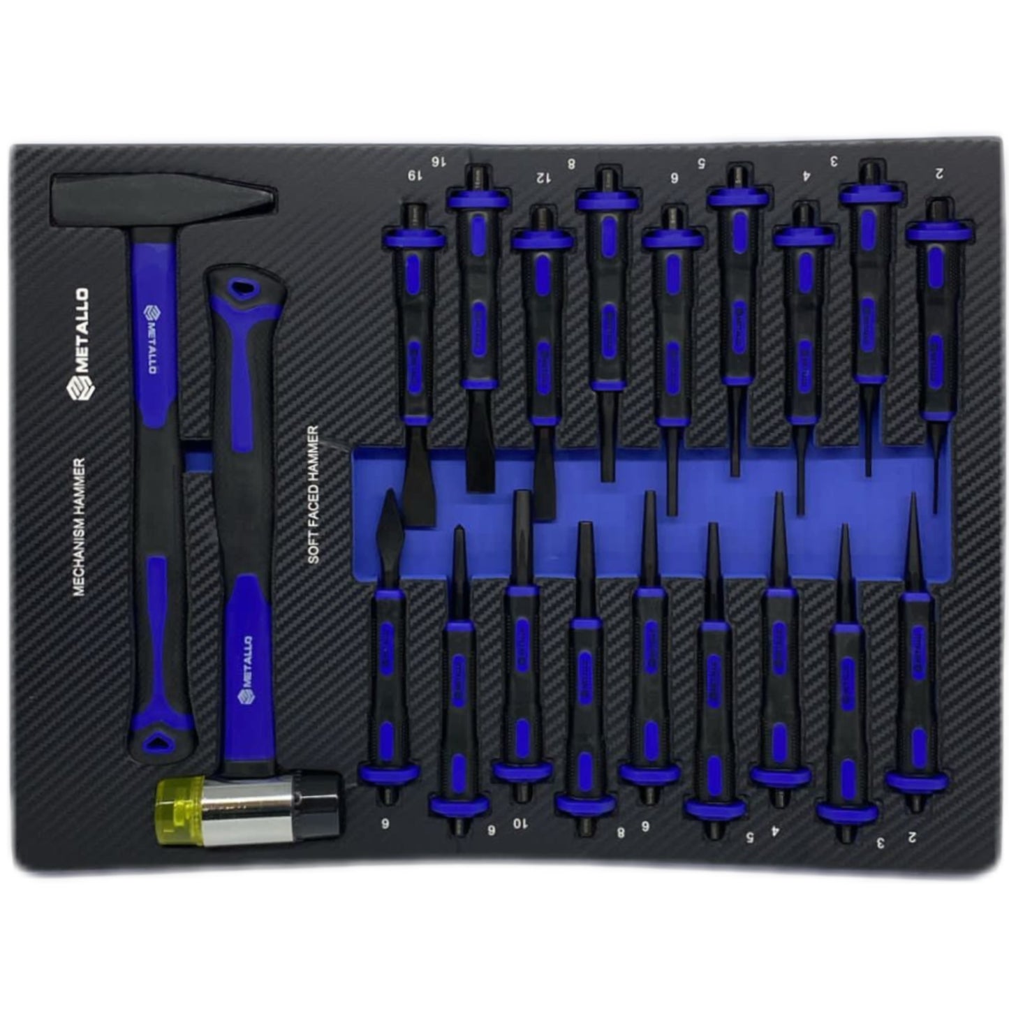 METALLO XXL Tool Set in Trolley with Mini-Fridge