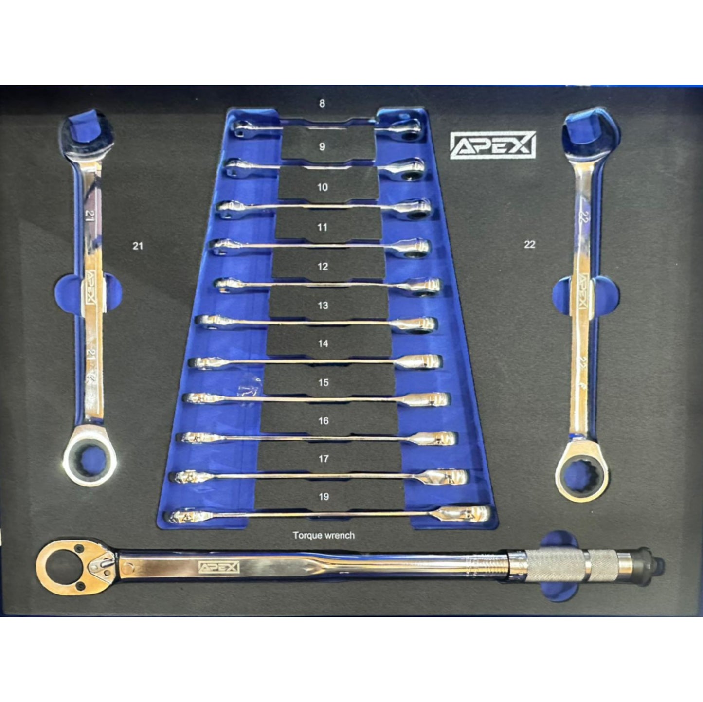 APEX Tool Trolley Set (6 Drawers, 270 Pieces)