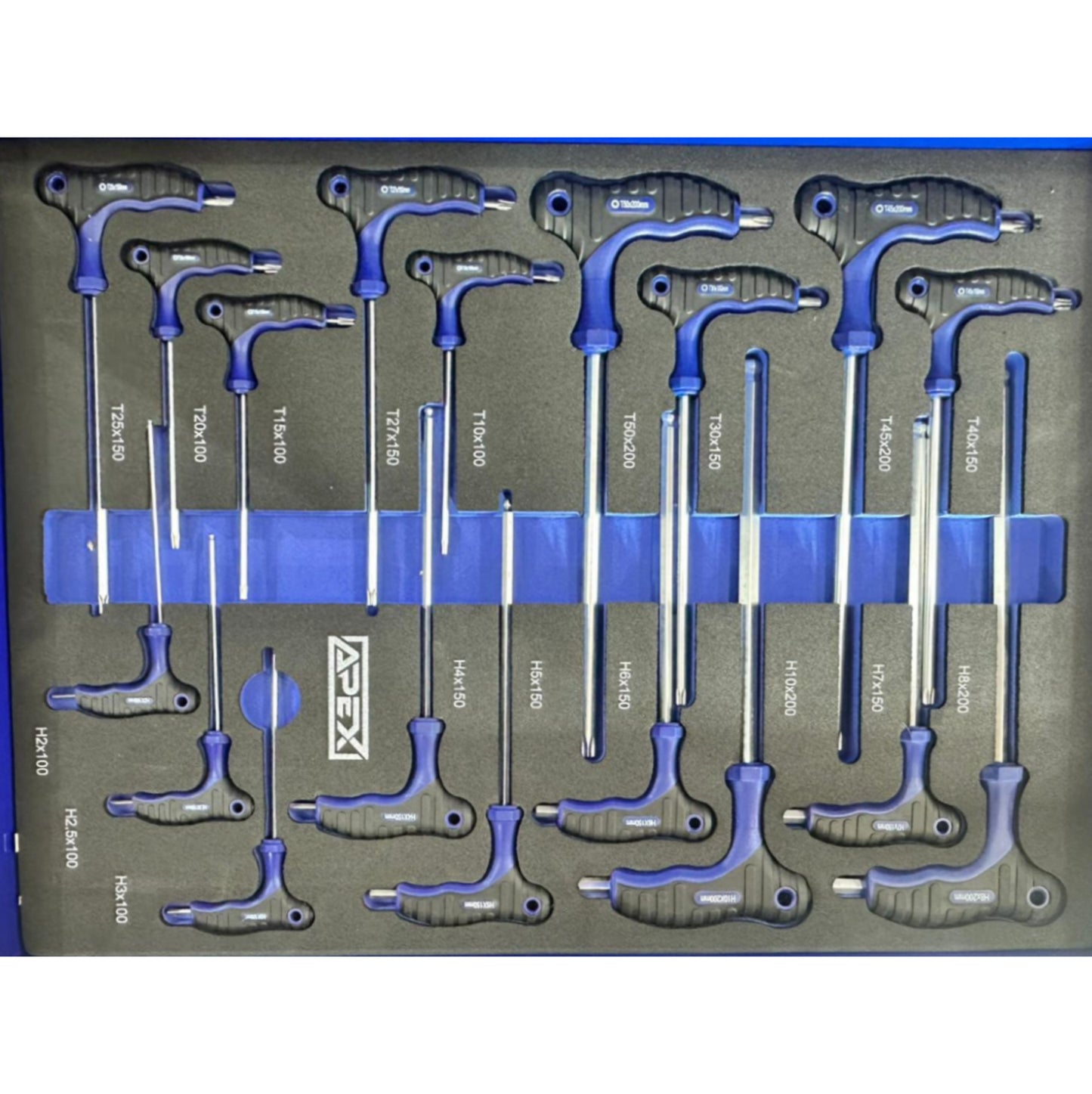 APEX Tool Trolley Set (6 Drawers, 270 Pieces)