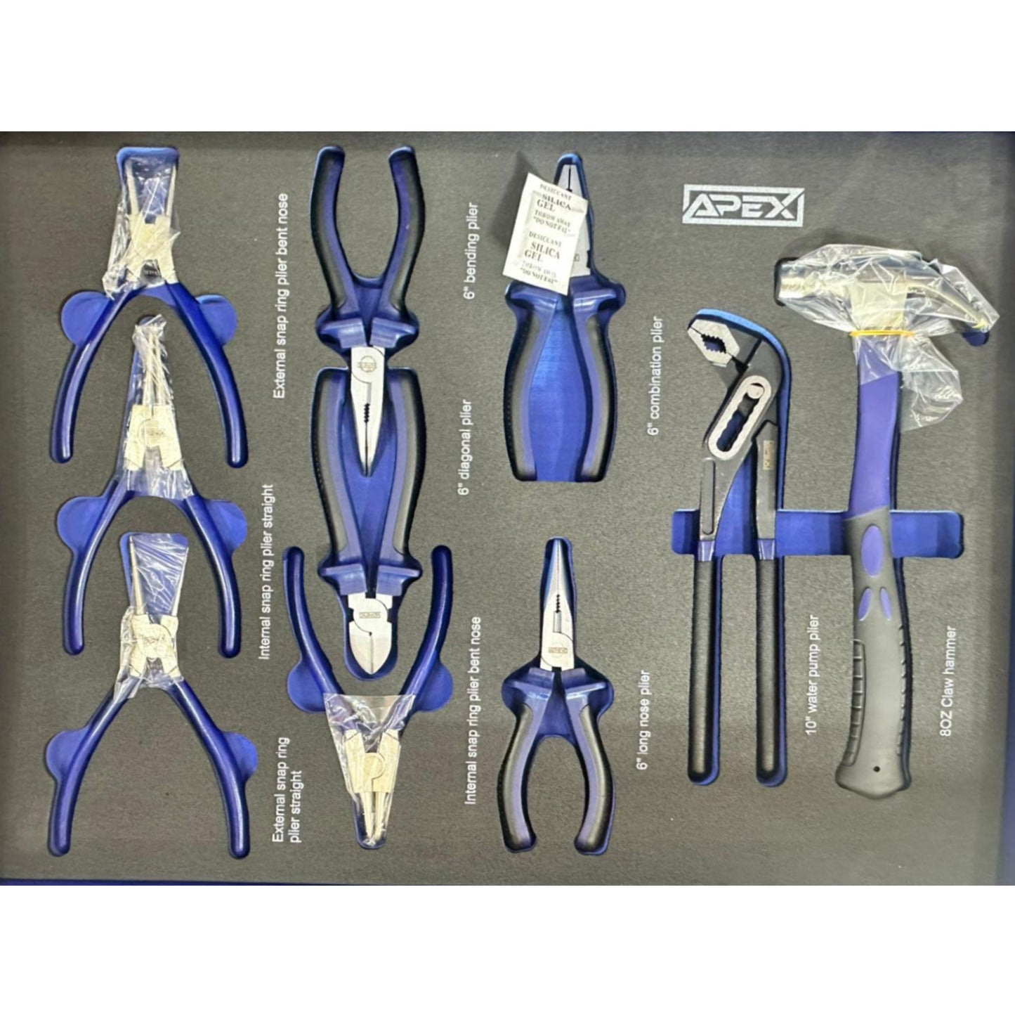 APEX Tool Trolley Set (6 Drawers, 270 Pieces)