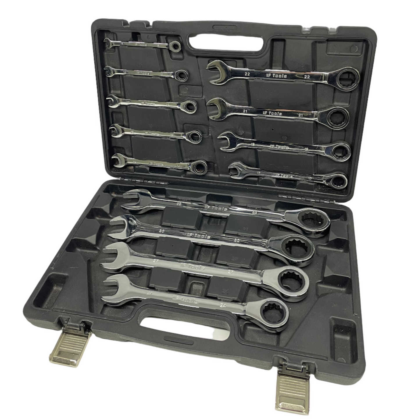 13 kombinēto uzgriežņu atslēgu komplekts