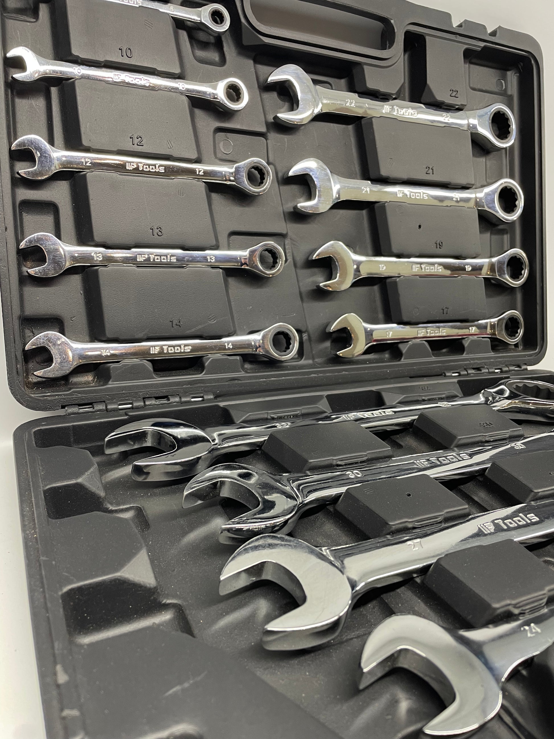 13 kombinēto uzgriežņu atslēgu komplekts