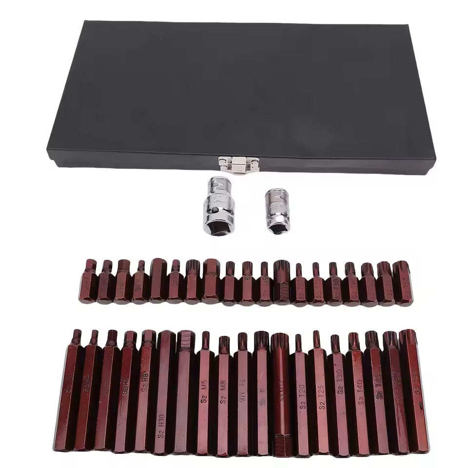 Bits with tips set 40pcs 03-1158