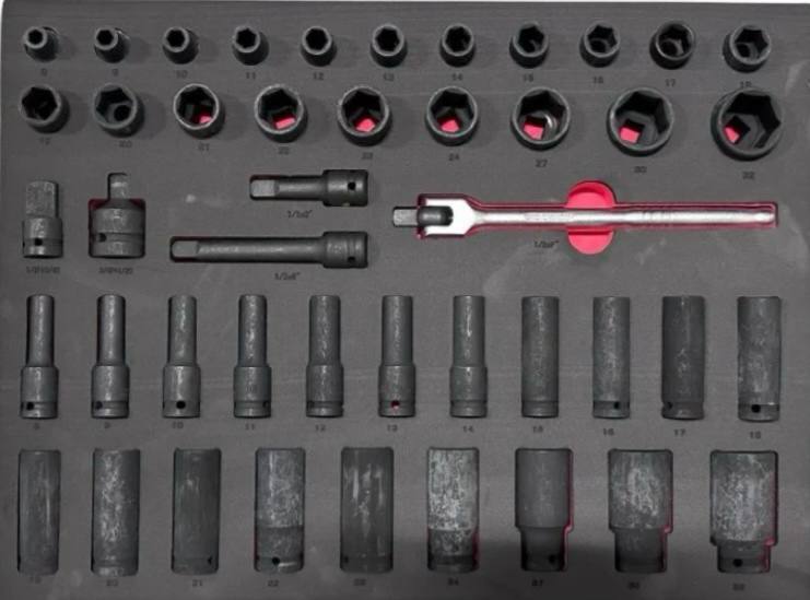 INSTRUMENTU RATIŅI AR SKAPĪTI – AR 7 PILNĀM ATVILKTNĒM 363 GAB. 06-1055