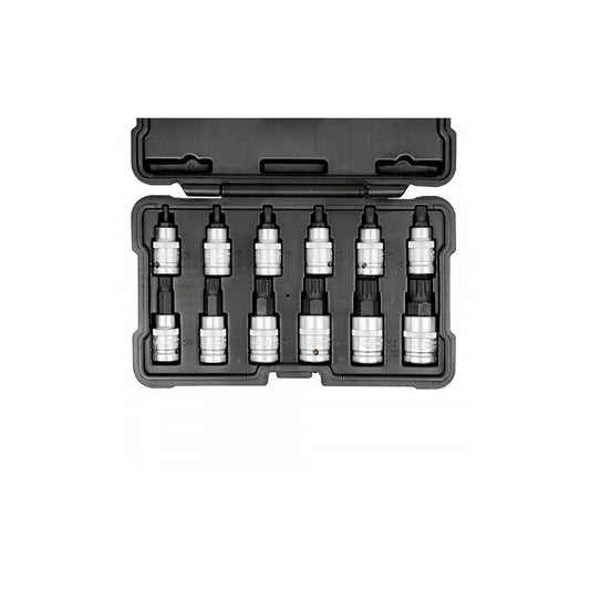 Iespiežamo uzgaļu komplekts 12 gab. 1/2" 12 punktu