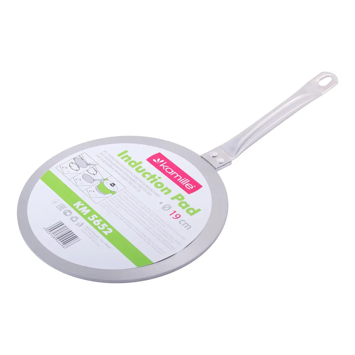 Kamille 19,5 cm nerūsējošā tērauda indukcijas plīts adapteris KM-5652