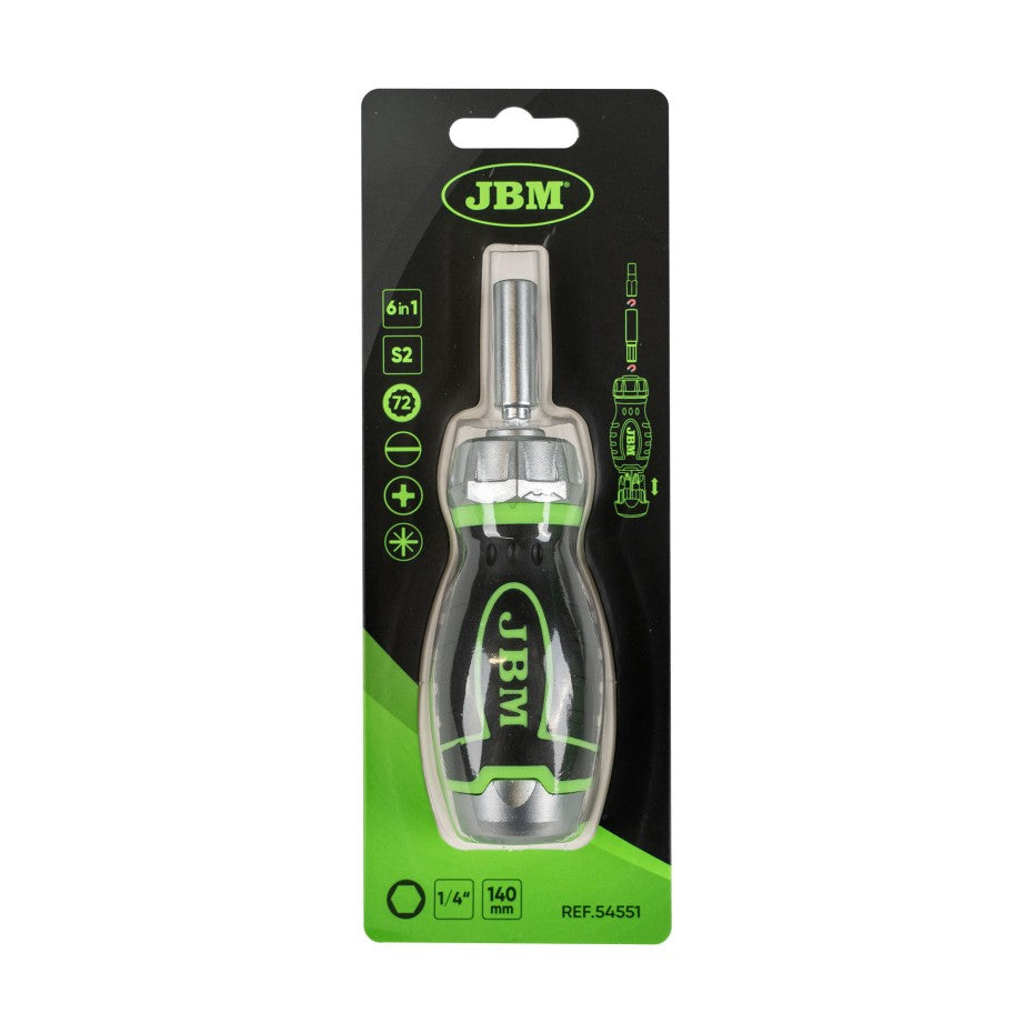 Kompaktais sprūdrata skrūvgriezis JBM 54551