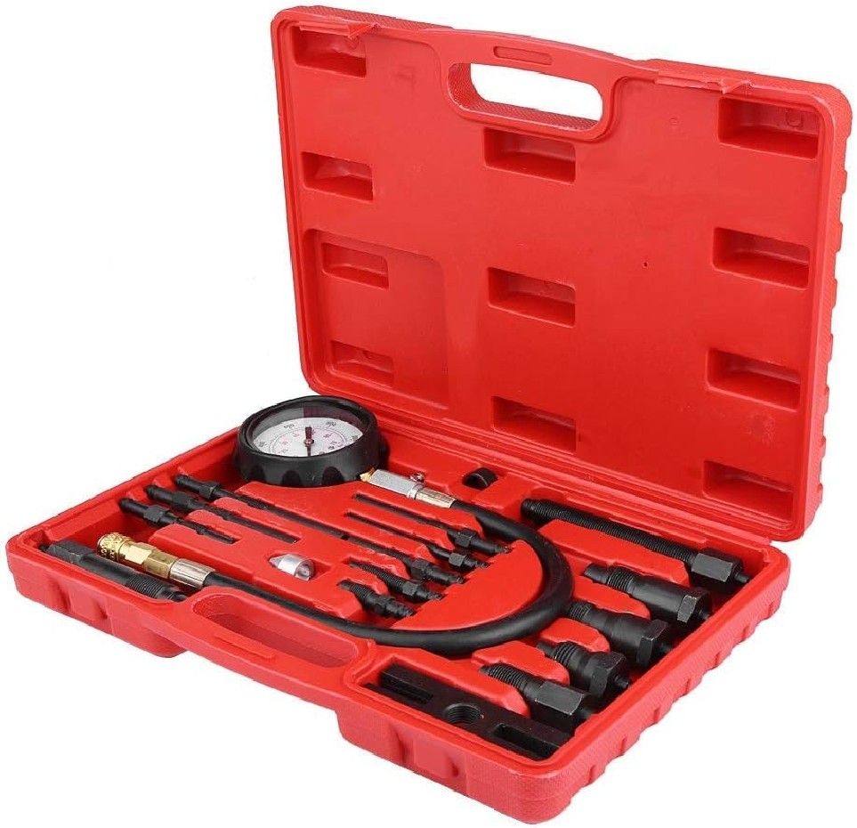 Kompresijas mērītājs dīzeļdegvielai 0-70 Bar 03-1017