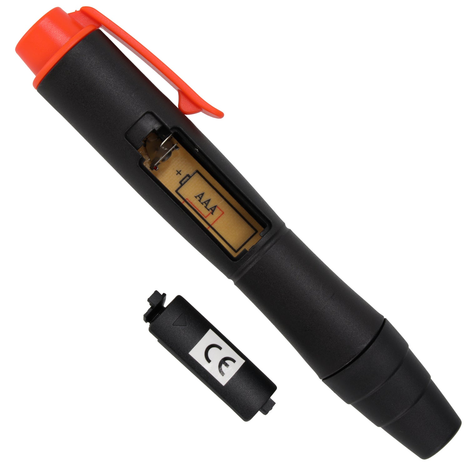 LED Brake Fluid Tester with Built-in Flashlight is a compact diagnostic device designed for checking the water content in brake fluid. The tester allows for a quick assessment of fluid condition in passenger cars and light commercial vehicles, supporting preventive brake system maintenance in workshop environments.