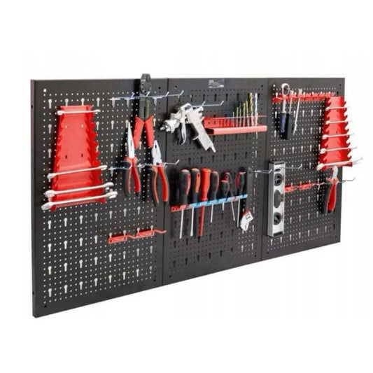 Metāla instrumentu panelis (plaukts) 60x120cm