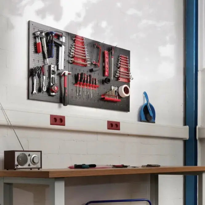 Metāla instrumentu panelis (plaukts) 60x120cm