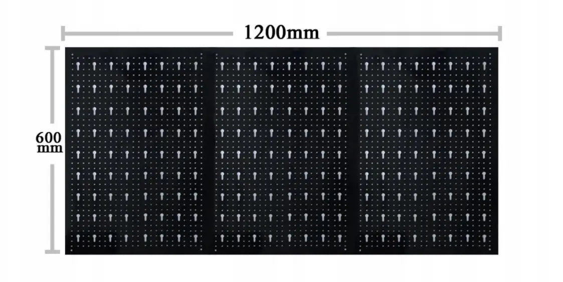 Metal tool panel (rack) 60x120cm