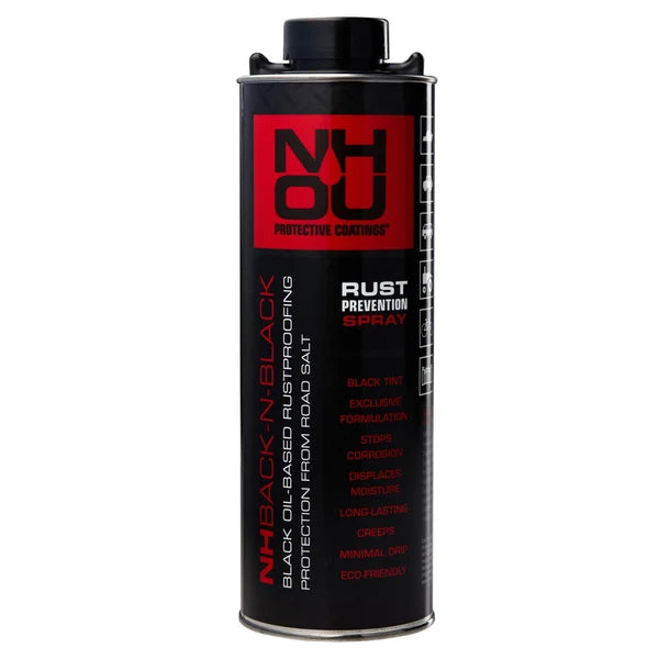 NHOU® melnās rūsas novēršanas eļļas pārklājums – 1 l metāla kanna