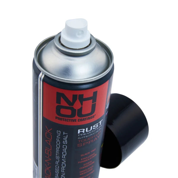 NHOU® melnās rūsas novēršanas eļļas pārklājuma aerosols – 400 ml aerosols