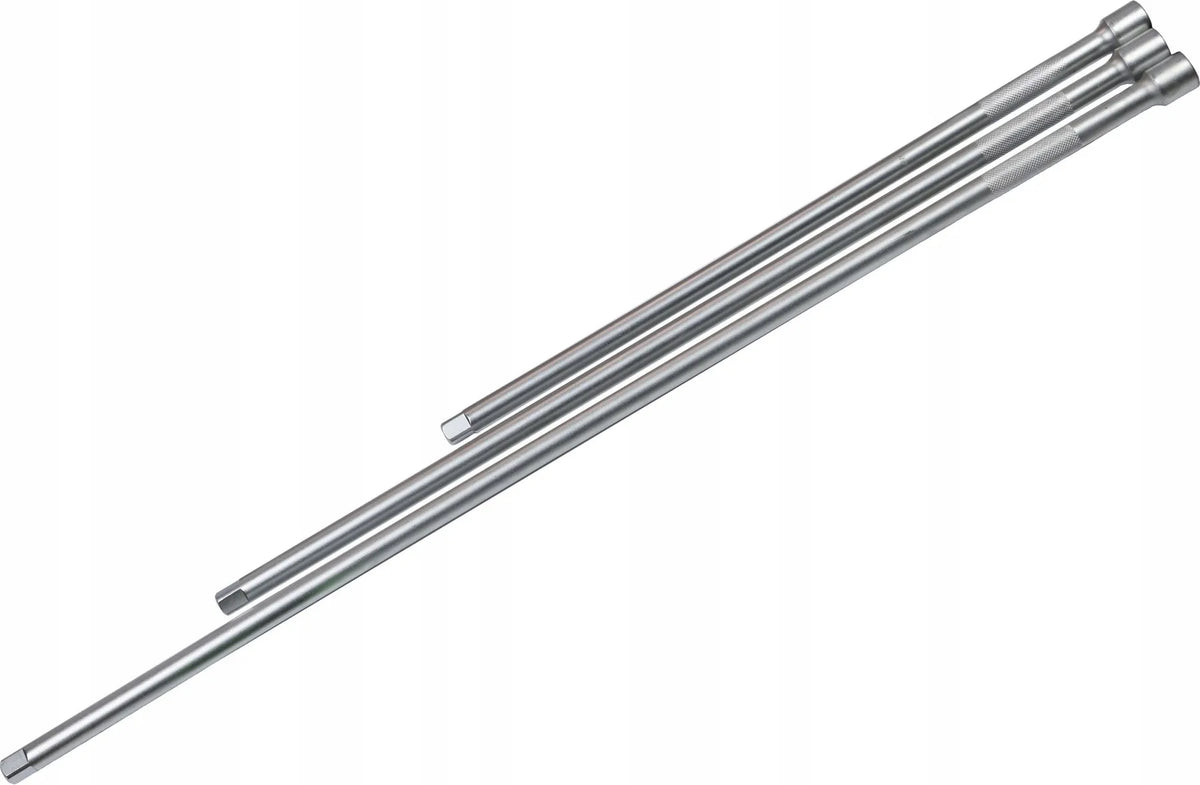 Pagarinātāji 1/2", 3 gab., 450, 600, 750 mm