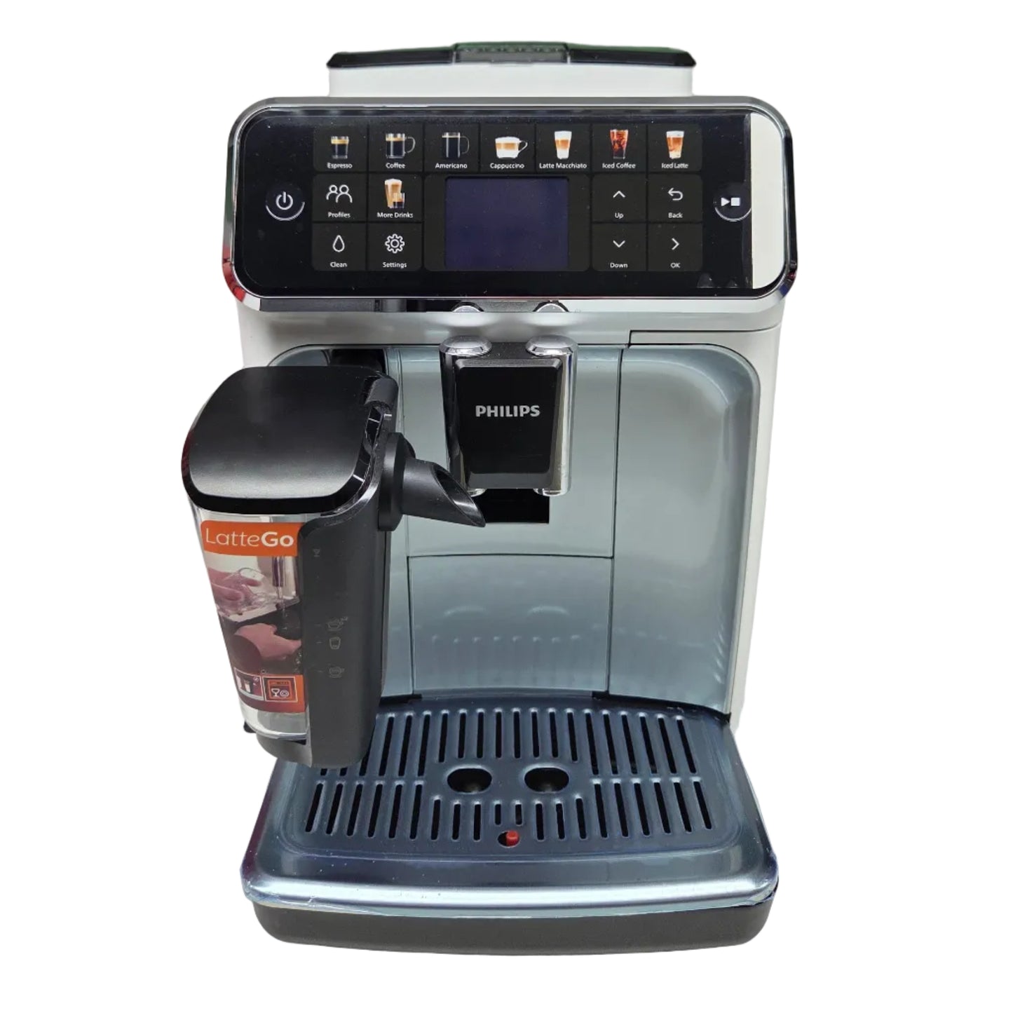 Philips 5500 LatteGo Coffee Machine — White