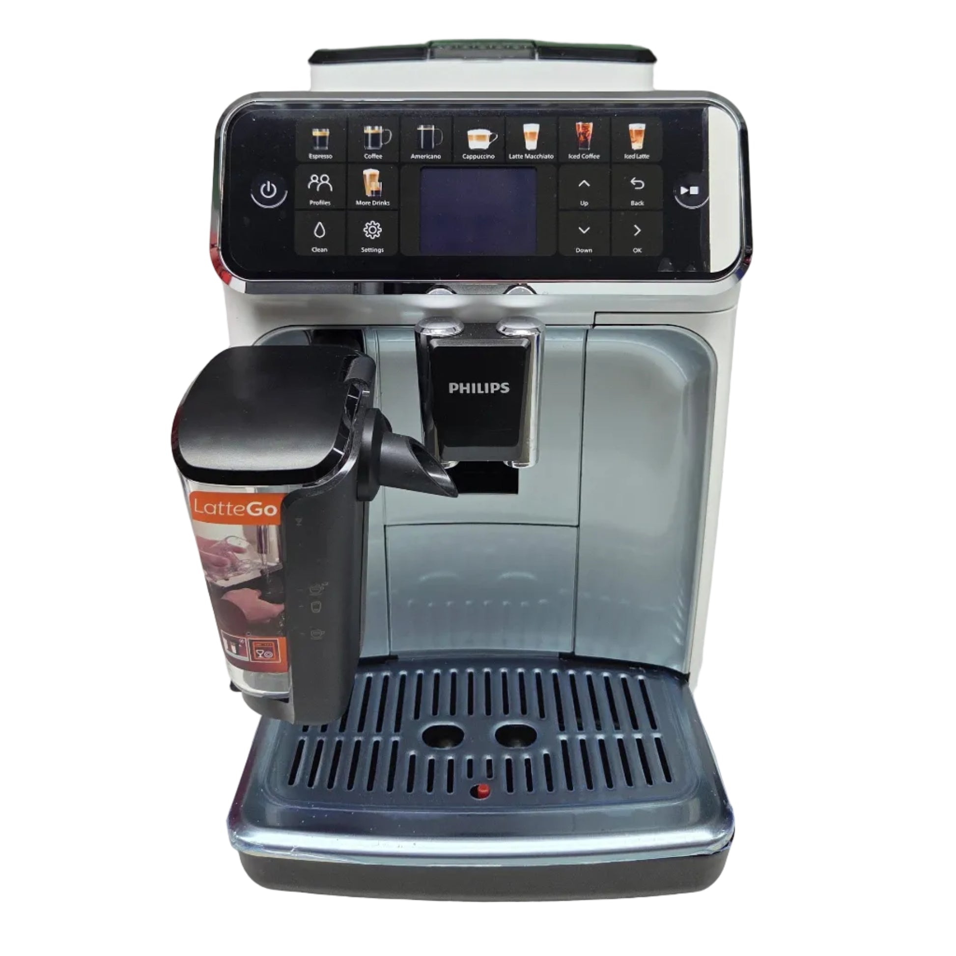 Philips 5500 LatteGo Coffee Machine — White