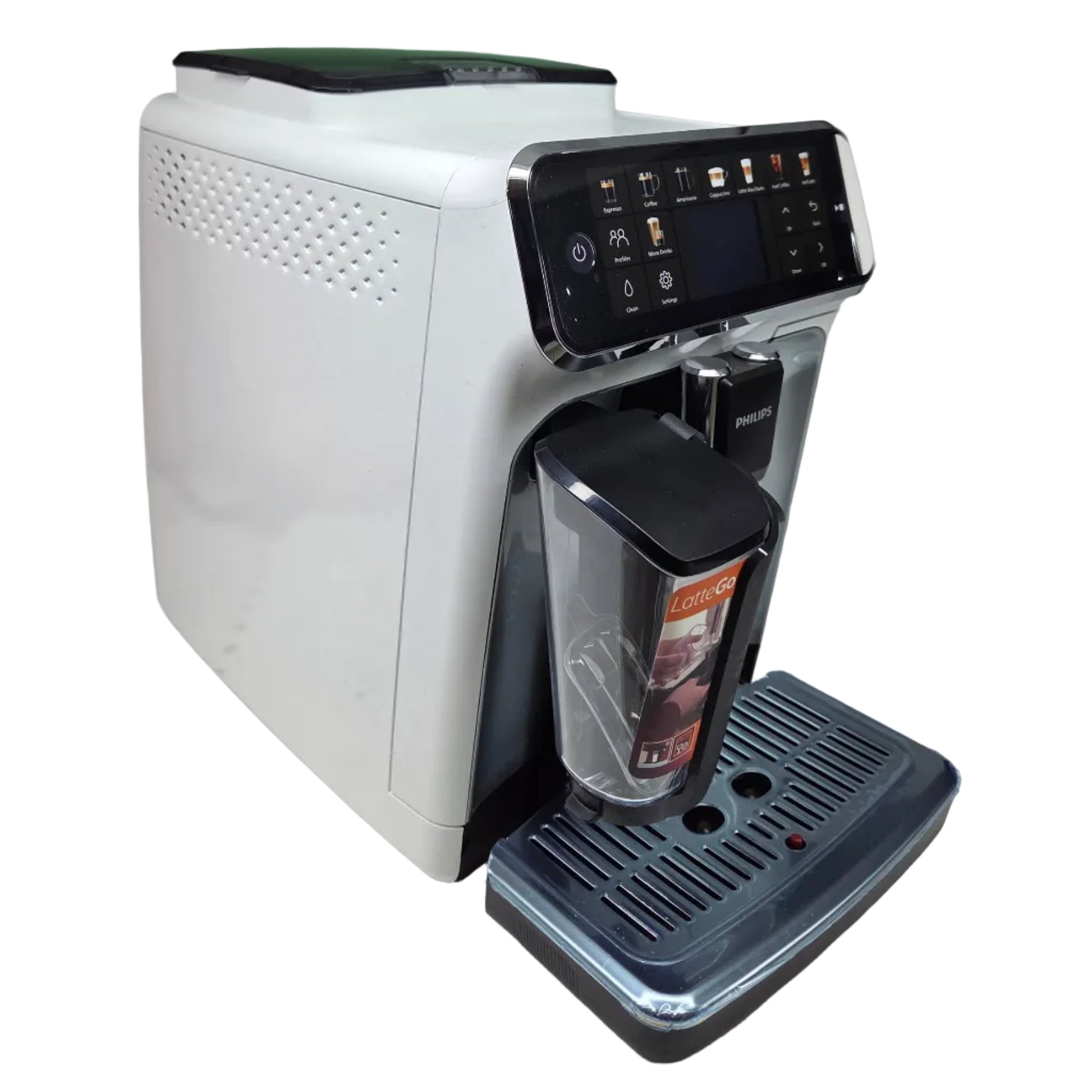 Philips 5500 LatteGo kafijas automāts — balts