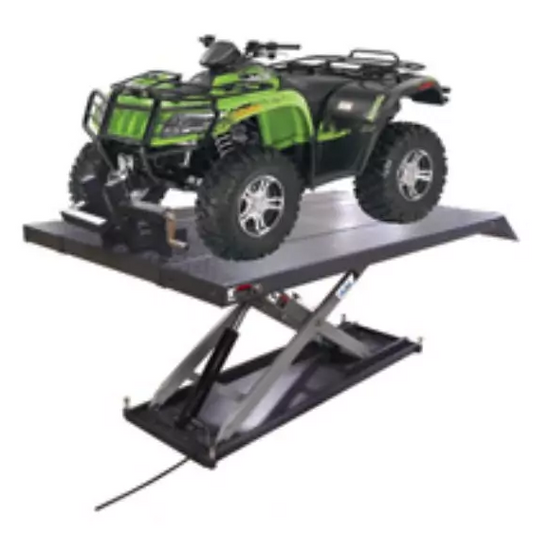 Platformas paplašināšana ATV motociklu apkopes vajadzībām