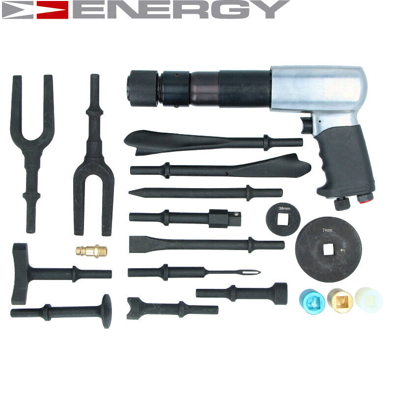 Pneumatic hammer 19 pcs. ENERGY NE00798