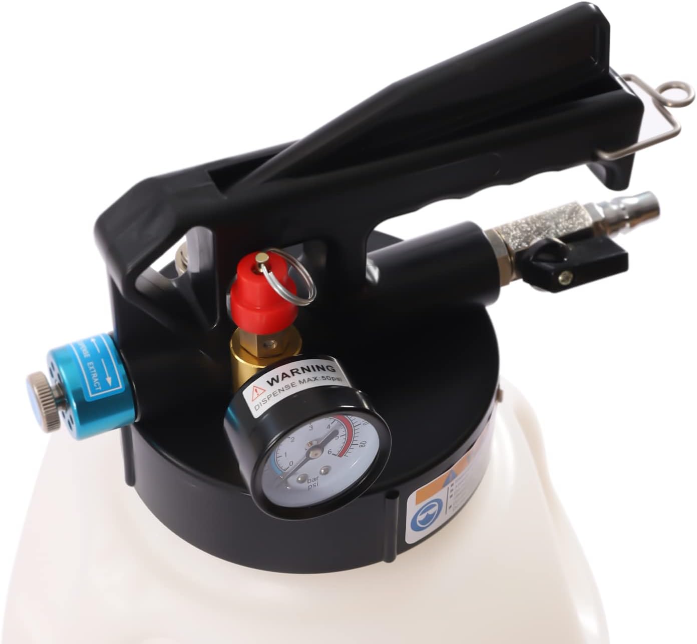 Pneumatic oil changer for gearboxes 10L 03-1165