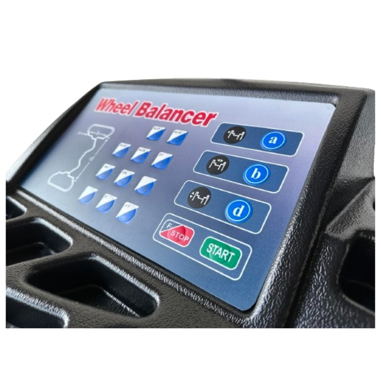 WHEEL BALANCING MACHINE "LASER/AUTO-STOP/LED/LCD" ATB-700