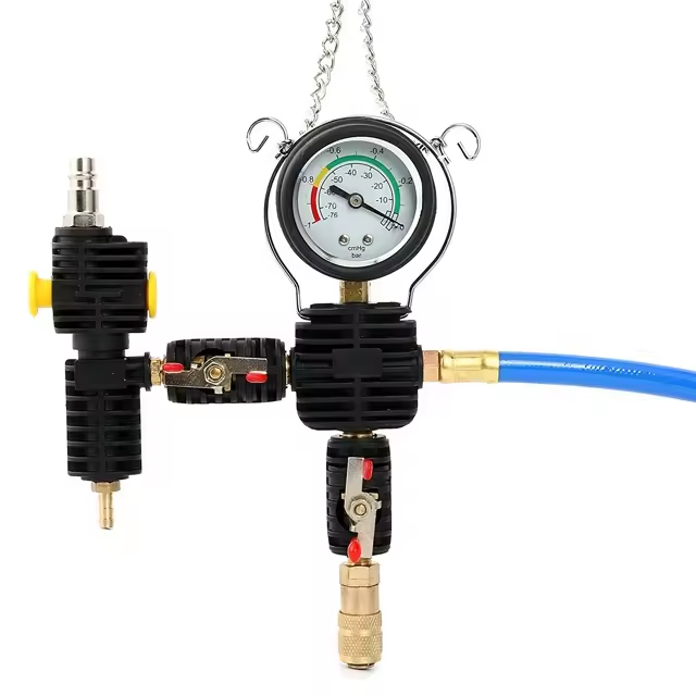 Radiatora spiediena pārbaudes komplekts, 28 gab.