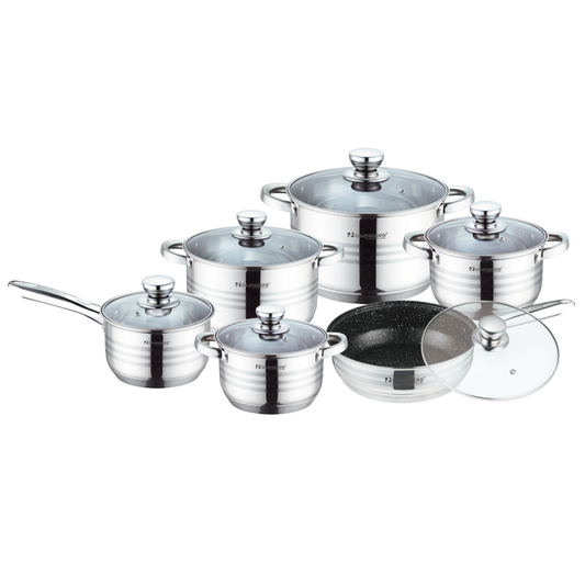 Rosenberg Professionnel virtuves piederumu komplekts RB-12GB – 12 daļas