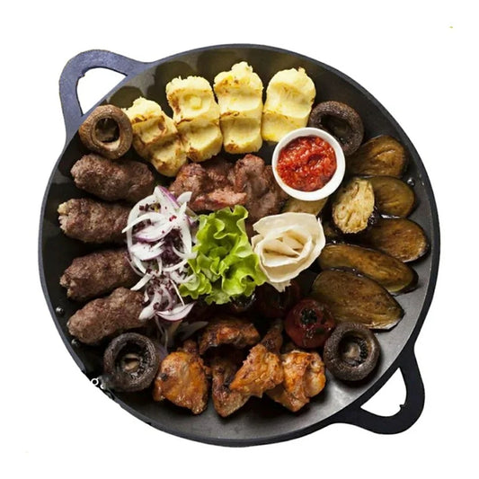 Uzbek polished frying pan (Sadž) 45cm