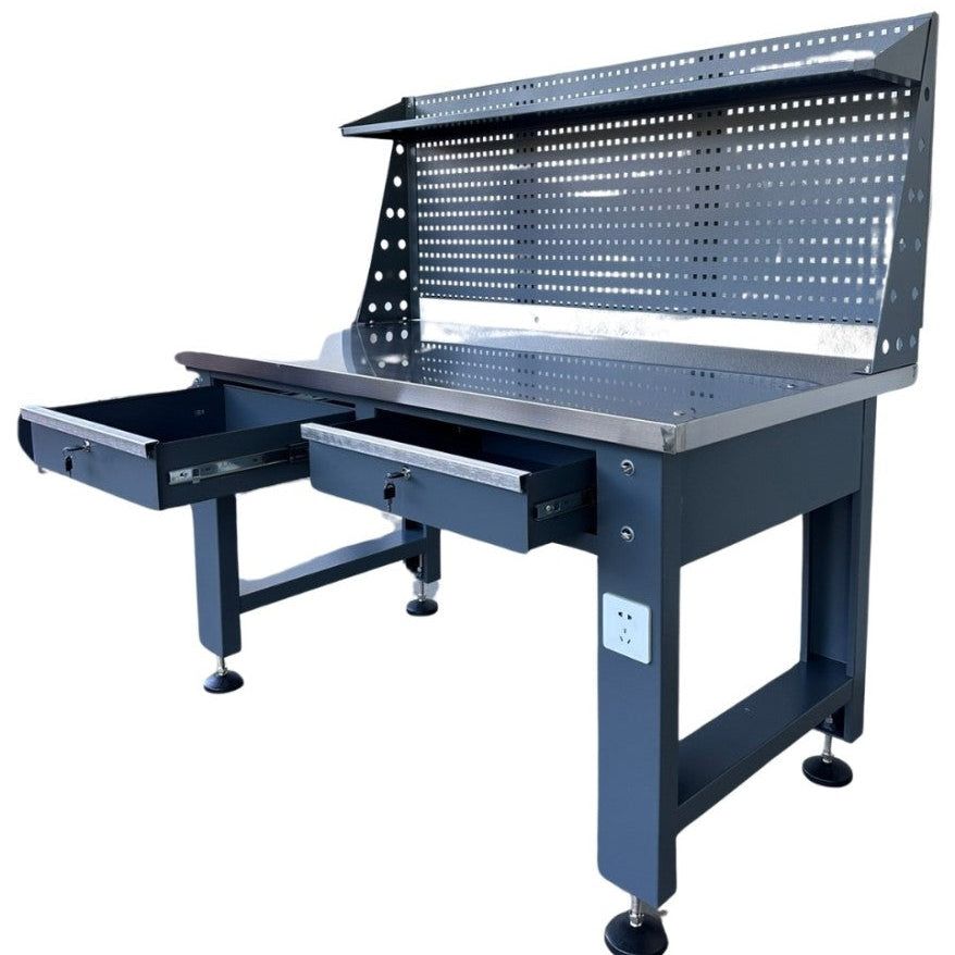 SMART EQUIPMENT Workbench with drawers and shelf + perforated wall SM04