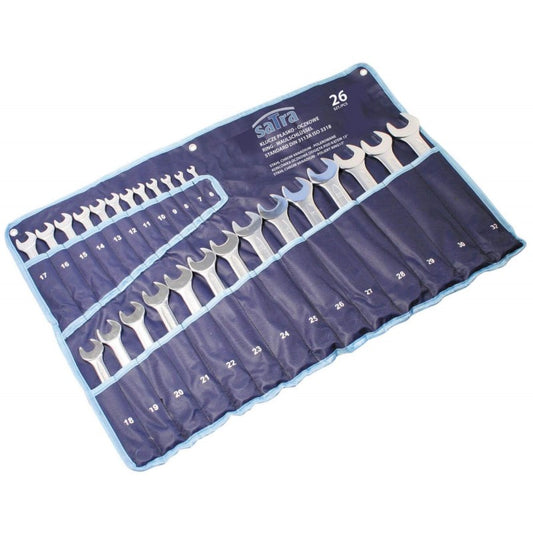Satra Combination Spanner Set (6–32 mm), 26 Pieces