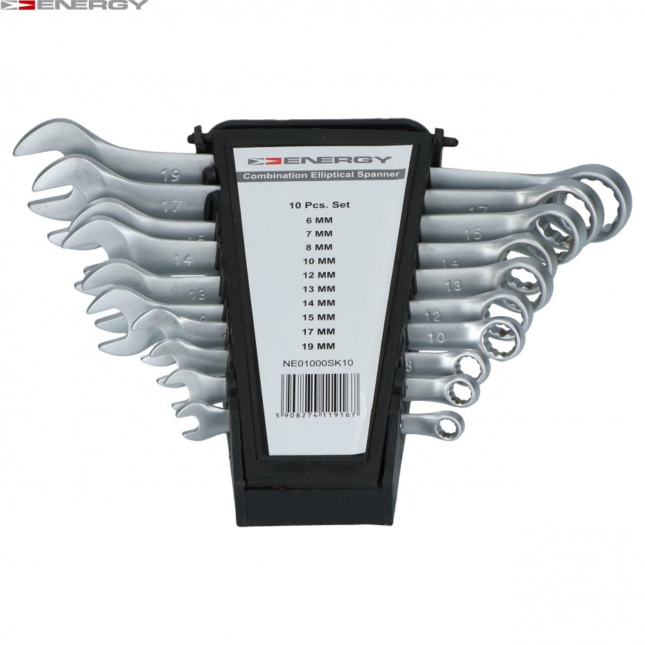 Set of wrenches 6-19 mm ENERGY NE01000SK10