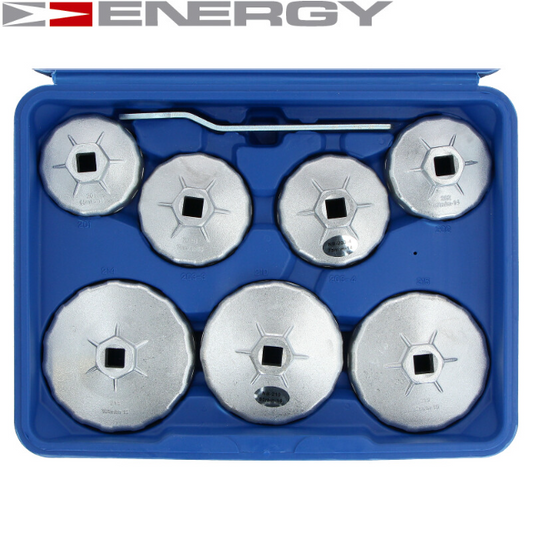 Oil Filter Wrench/Socket Set – 15 Pieces