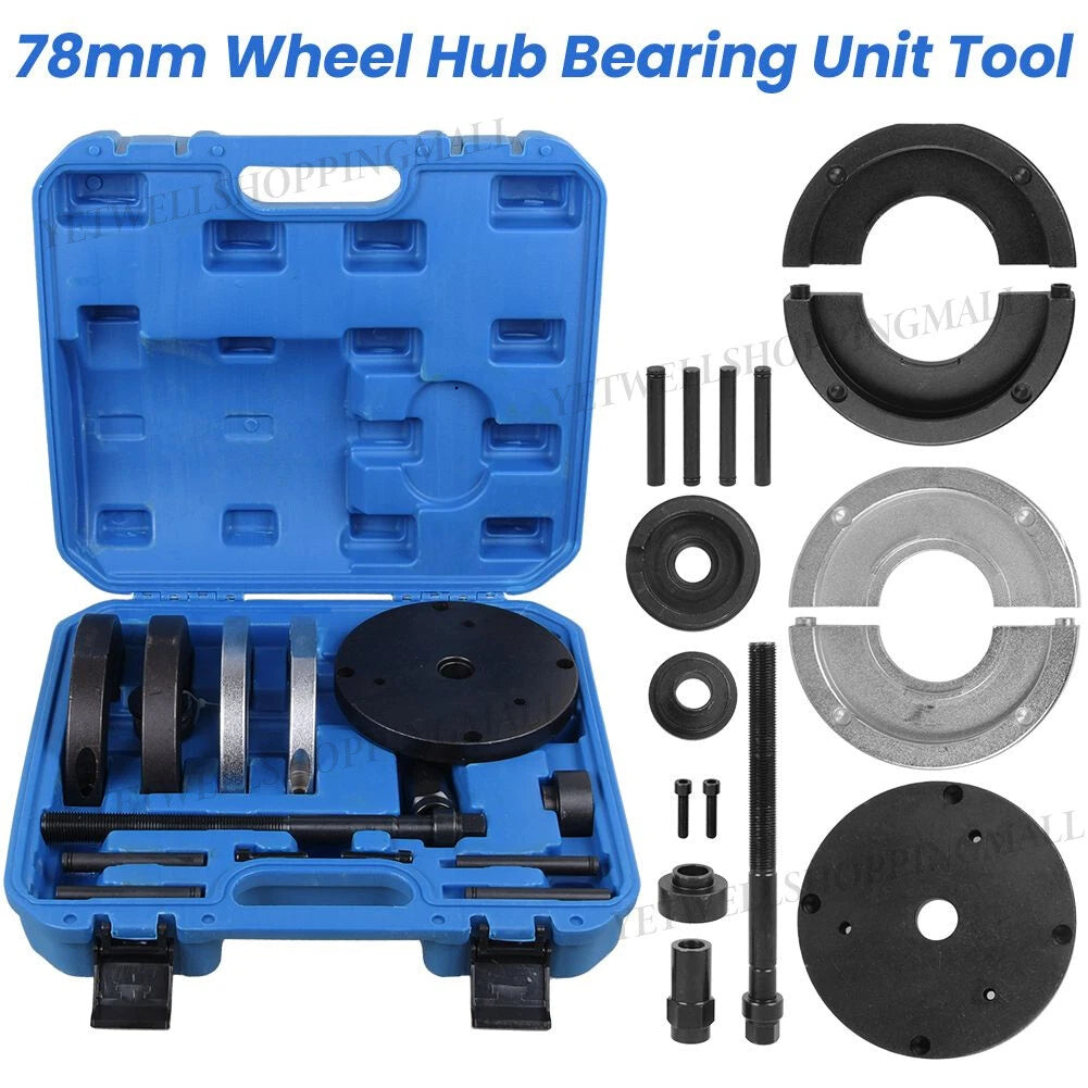 Special set for mounting/dismounting wheel hubs and bearings 78 mm S-90145