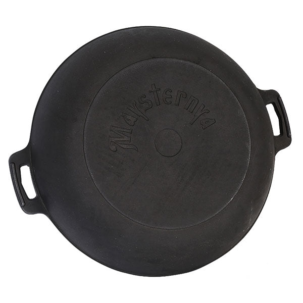 Maysternya cast iron frying pan 26x6 cm (T103)