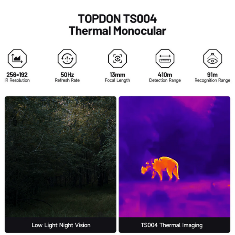 TS004 thermal imager for night surveillance