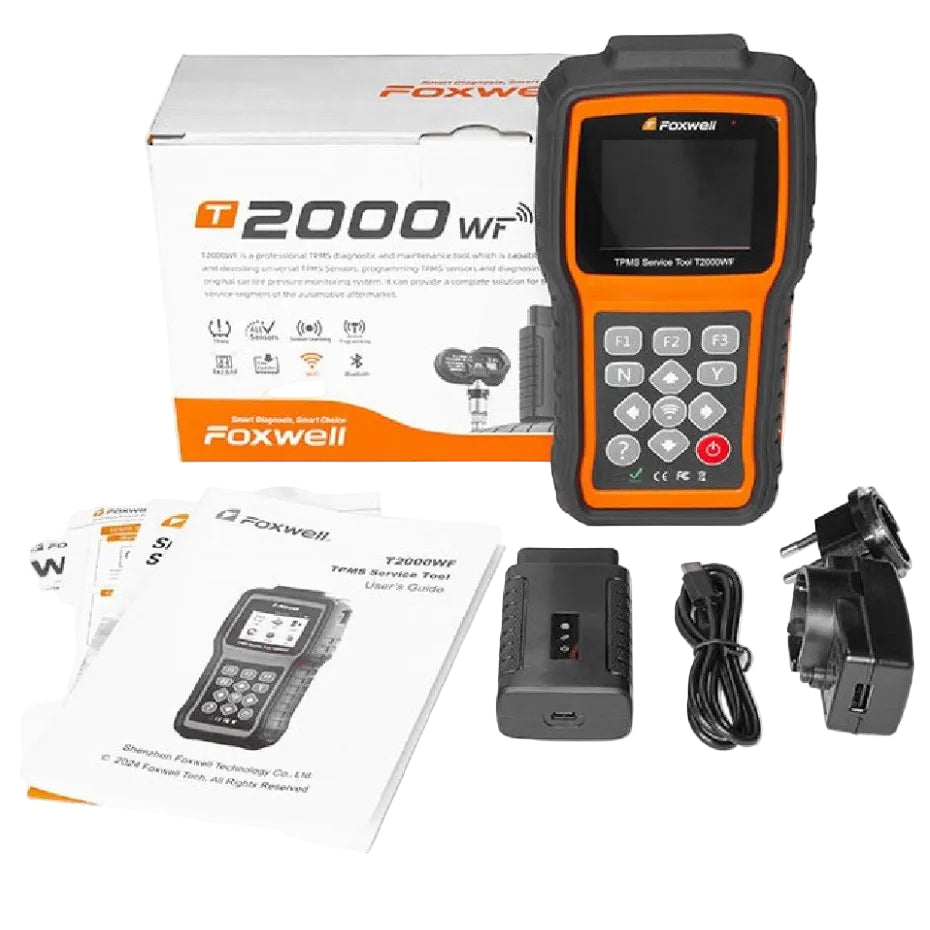 Tire pressure sensor testing and programming device with OBD function TPMS T-2000WF Foxwell