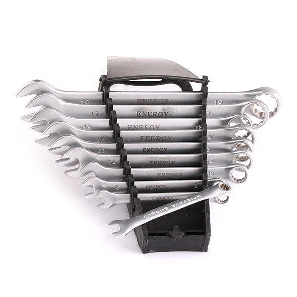 Uzgriežņu atslēgu komplekts 6-19 mm ENERGY NE01000SK10