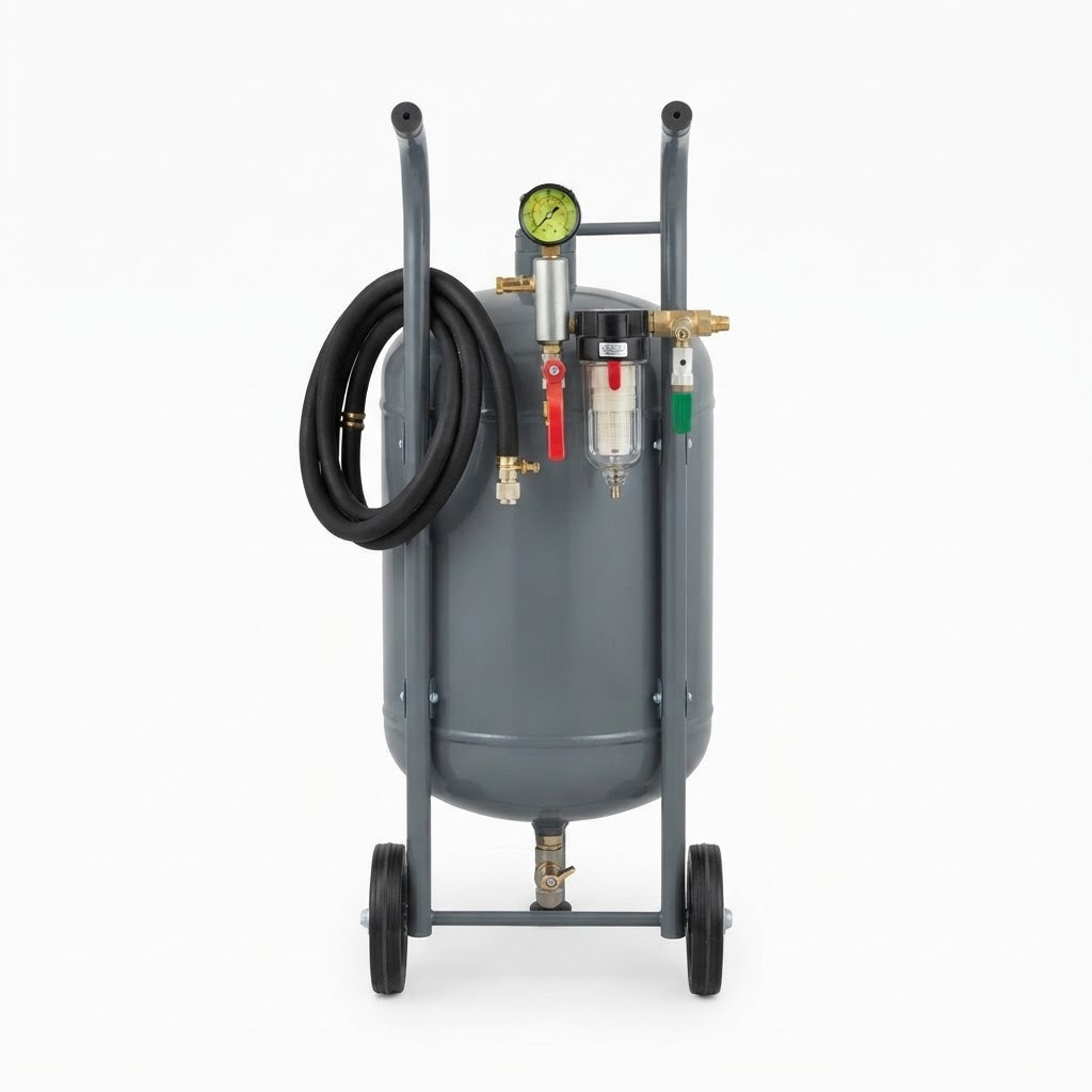 SM-32L-S 38L мобильный пескоструйный аппарат SMART EQUIPMENT