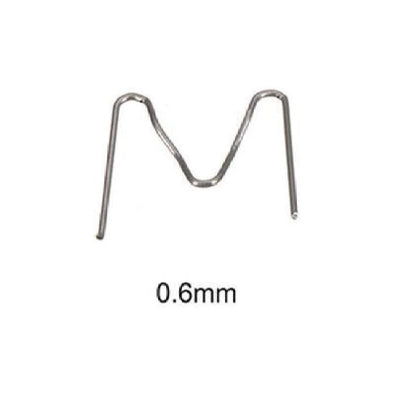 SATRA 0.6mm Outside Corner Plastic Repair Staples (100 pcs)