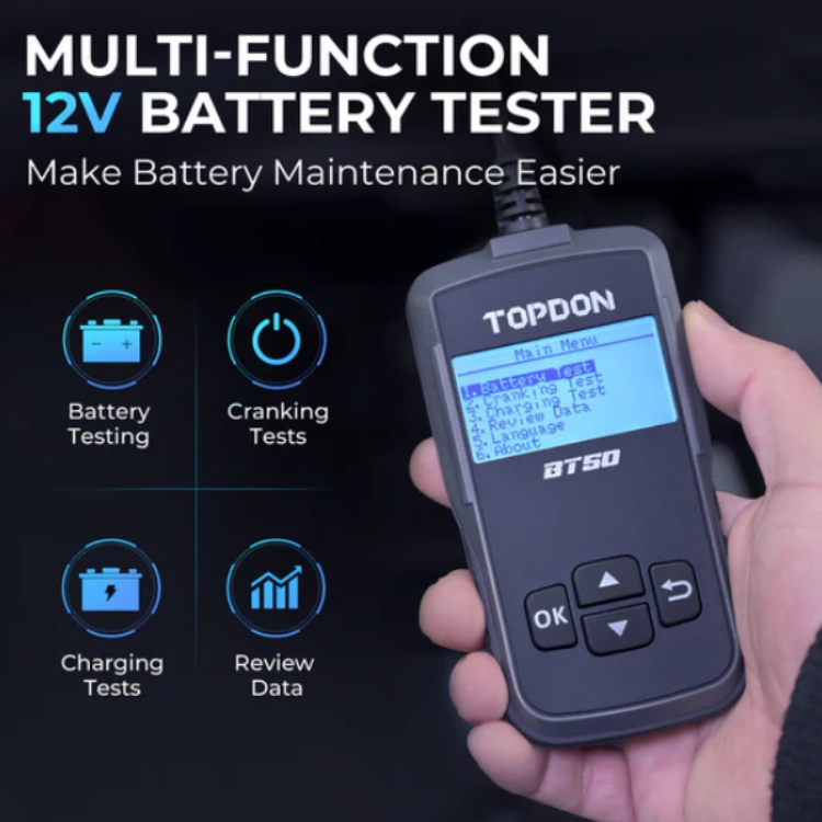 Тестер батарей BT50