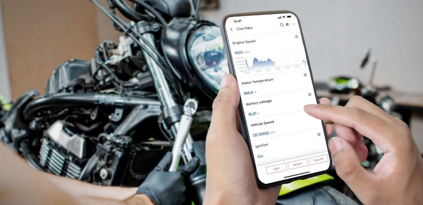 Диагностика мотоциклов по Bluetooth TOPSCAN MOTO