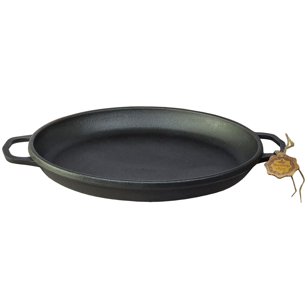 Maysternya cast iron frying pan 34x4 cm (T340-40)