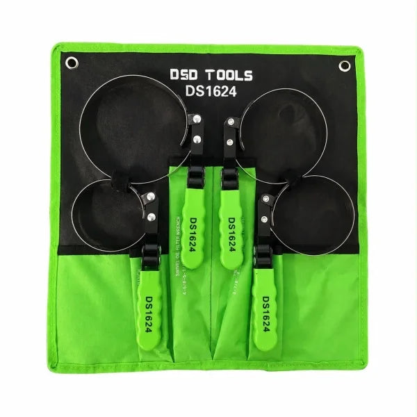 4-piece oil filter strap wrench set DS1624