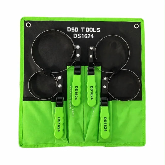 4-piece oil filter strap wrench set DS1624