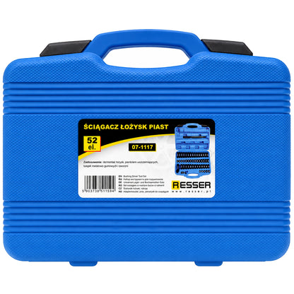 Hub bearing puller 18–65 mm 52-piece set, Resser