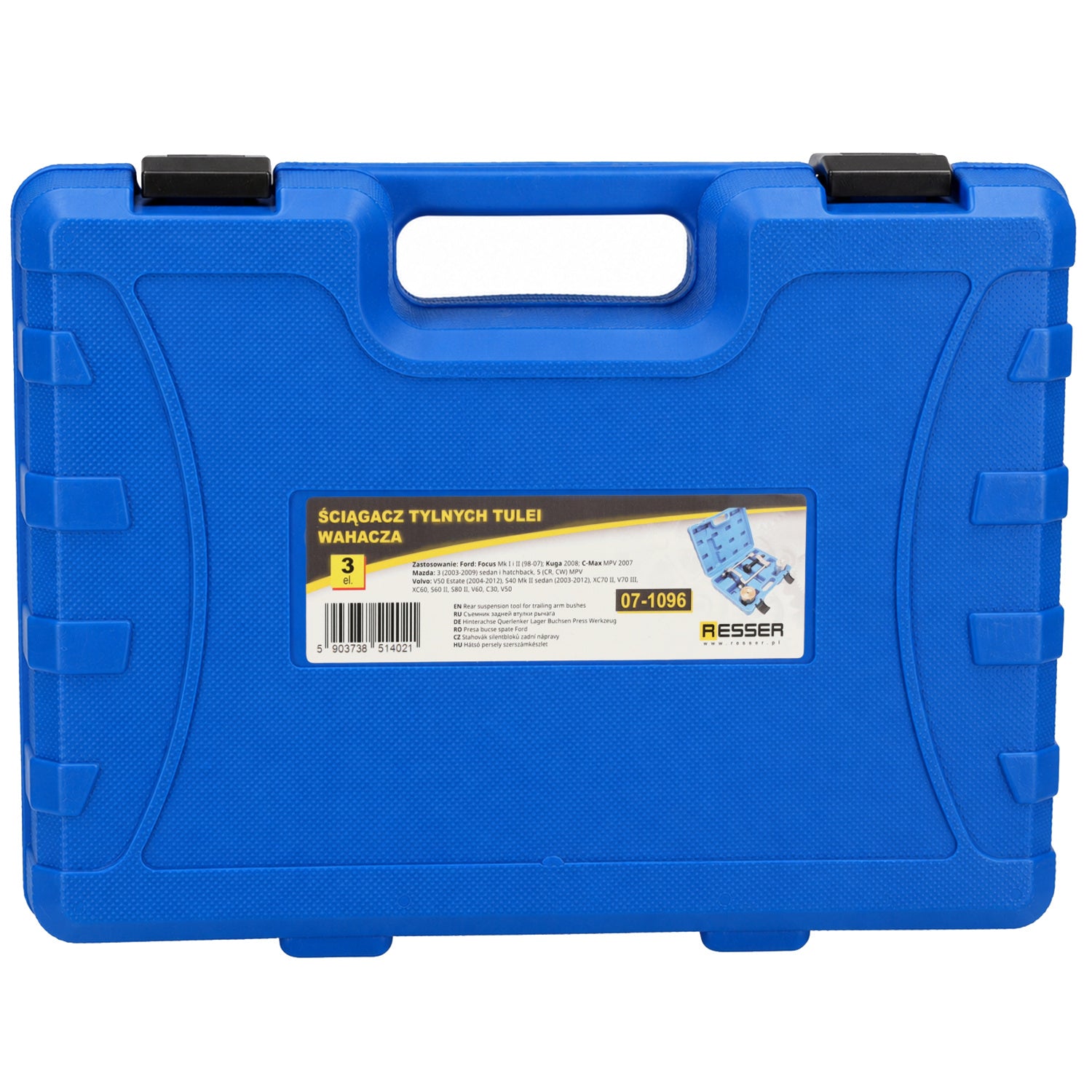 Rear suspension arm bushing puller for Ford, Mazda, Volvo, Resser cars