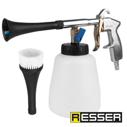 Пистолет для чистки обивки, ручная мойка, 5 бар, 1000 мл, Resser (торнадор)