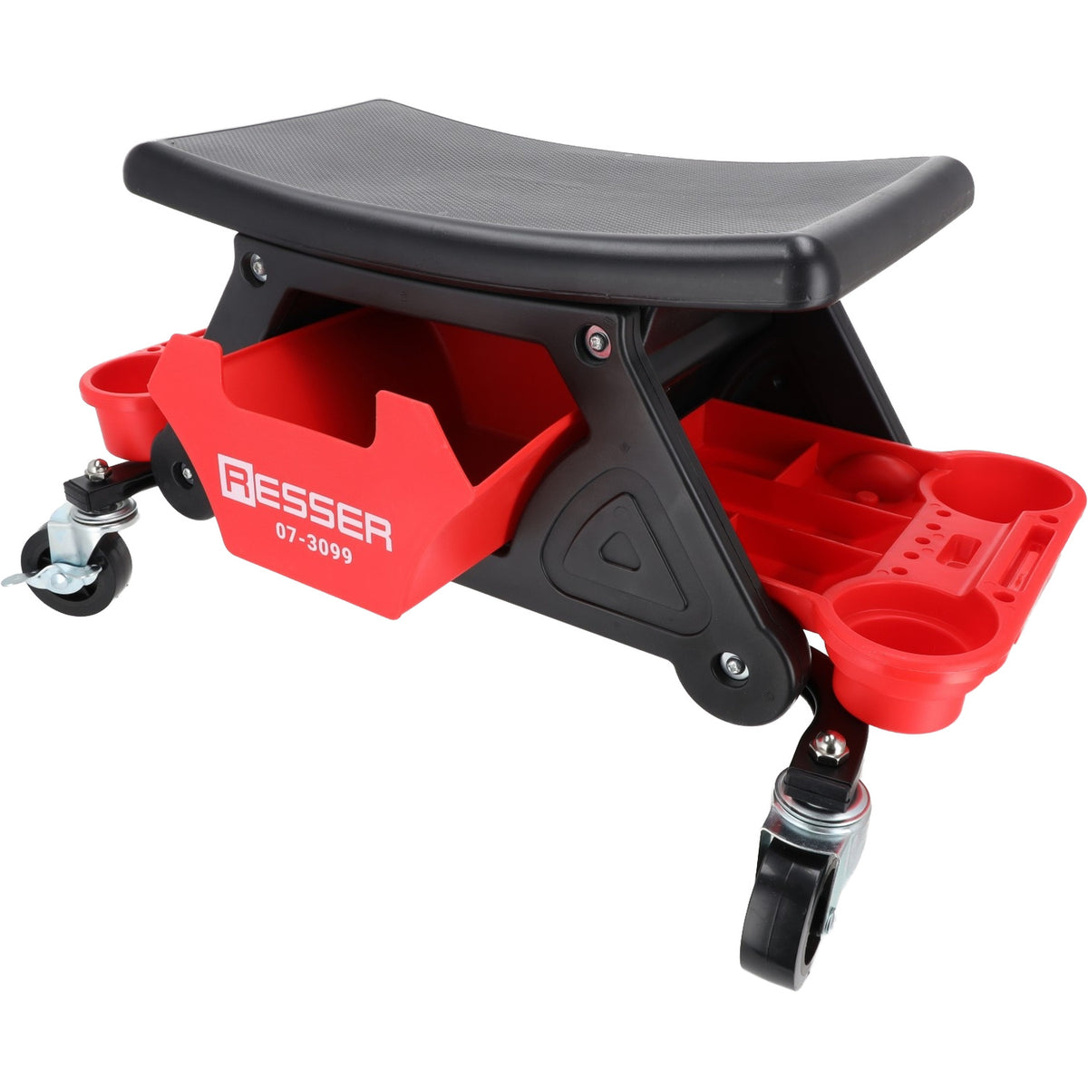 Workshop stool on 360° wheels, 135 kg, Resser 07-3099