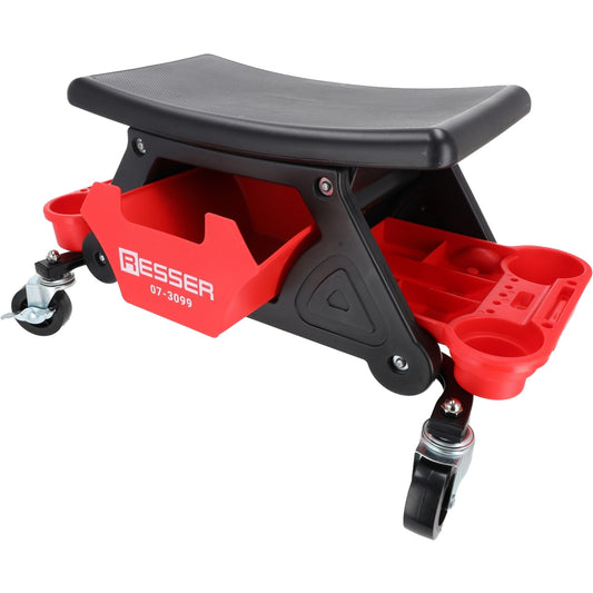 Workshop stool on 360° wheels, 135 kg, Resser 07-3099